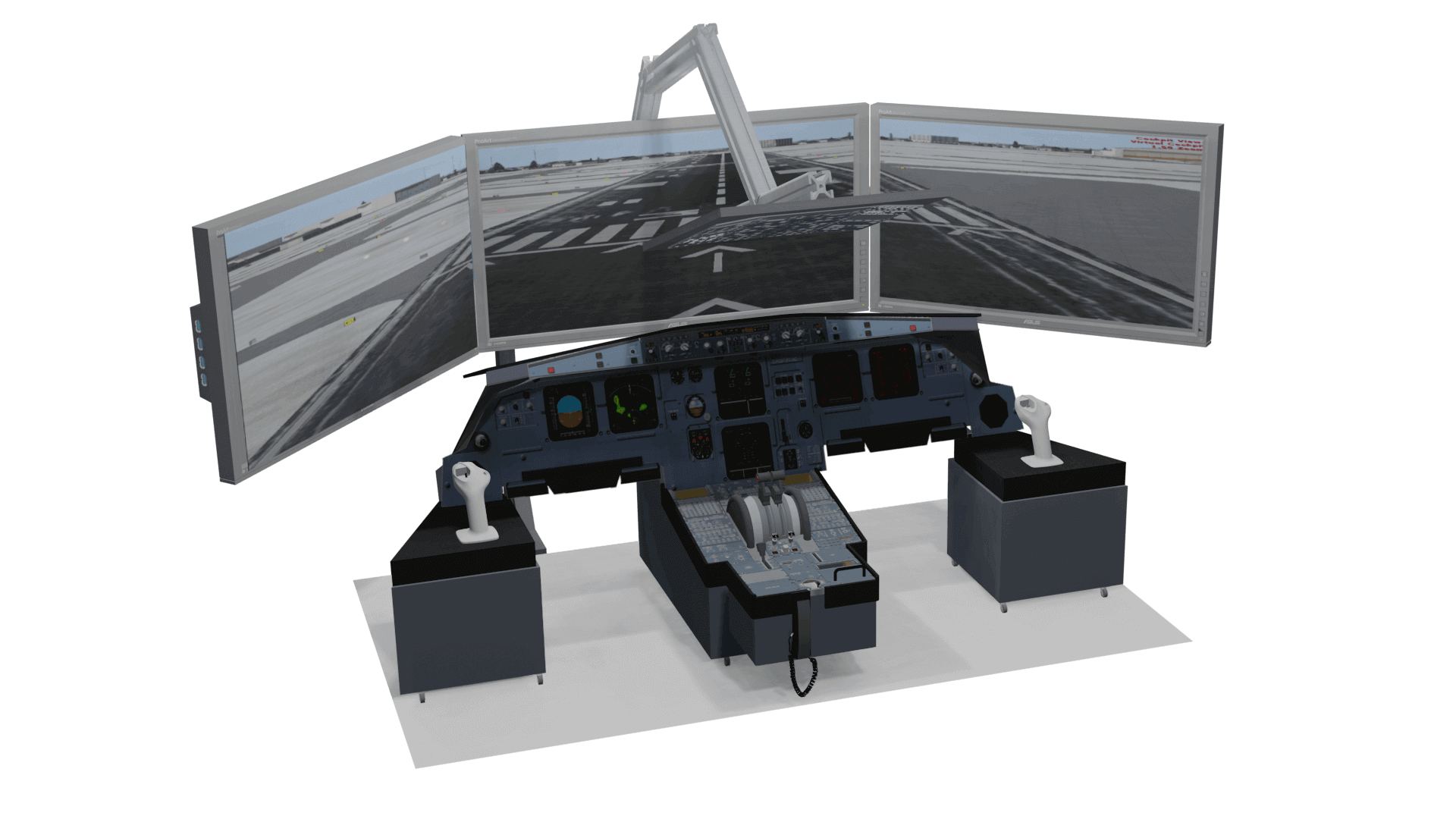 A320 Flight Simulator Dronobotics India