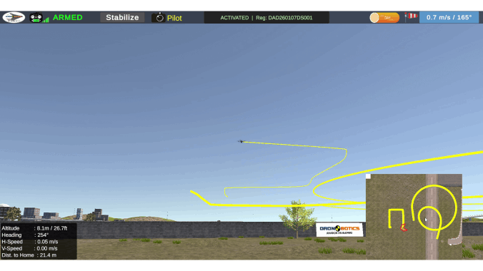 DronoSim DGCA Drone Simulator